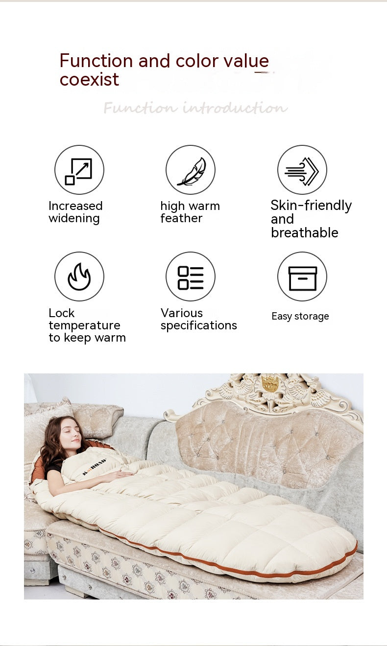 Lohascamping Adult Down Sleeping bag Machine washable Ultralight 3 Season Sleeping Bags for home Traveling Camping sleeping bag