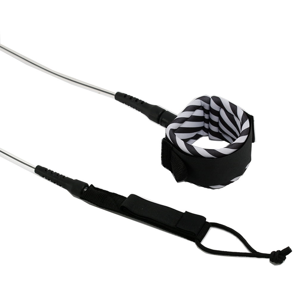 Colorful Surf Leash Adjustable Double Bearing 360 Degree Rotation Design Foot Rope Water Sports Supplies
