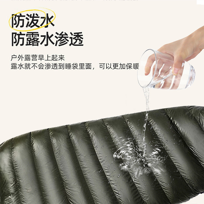 Cold Winter Sleeping Bag Down Sleeping Bag Winter Camping Sleeping Bag Double Layer
