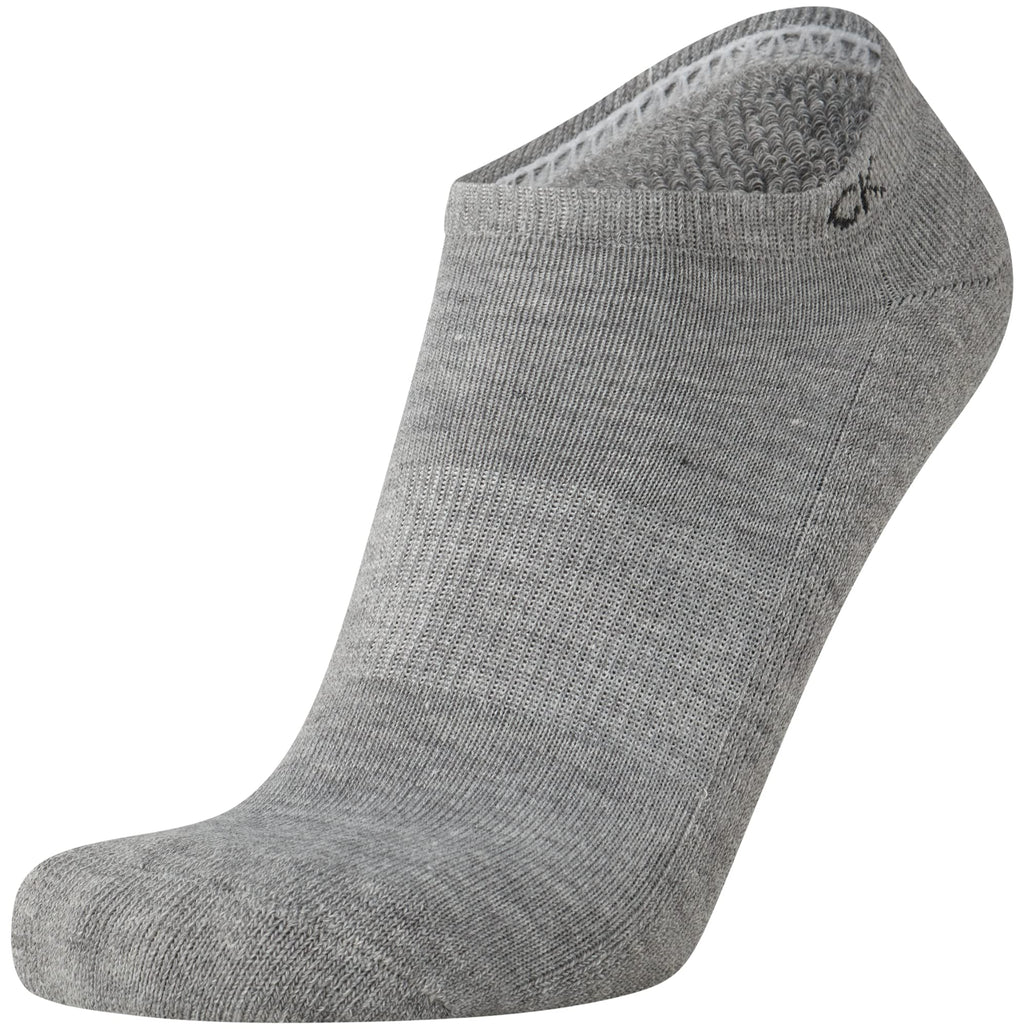 Calvin Klein Mens No Show Socks - 6 Pack Cotton Blend Soft Cushioned Athletic Low Cut Socks for Men