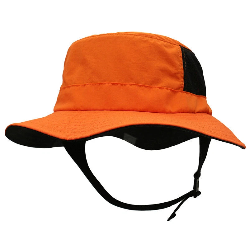 Men Women Fisherman Wide Brim Sun Hat Travel Fishing Hat UPF50+ Surfing