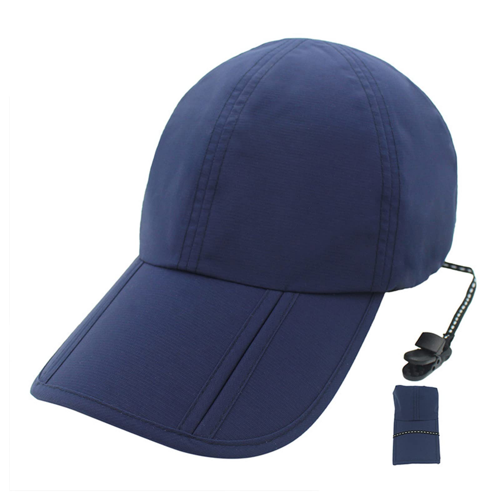 Waterproof Baseball Caps - Outdoor Travel Cap Folding Anti UV Sports Adults Hats
