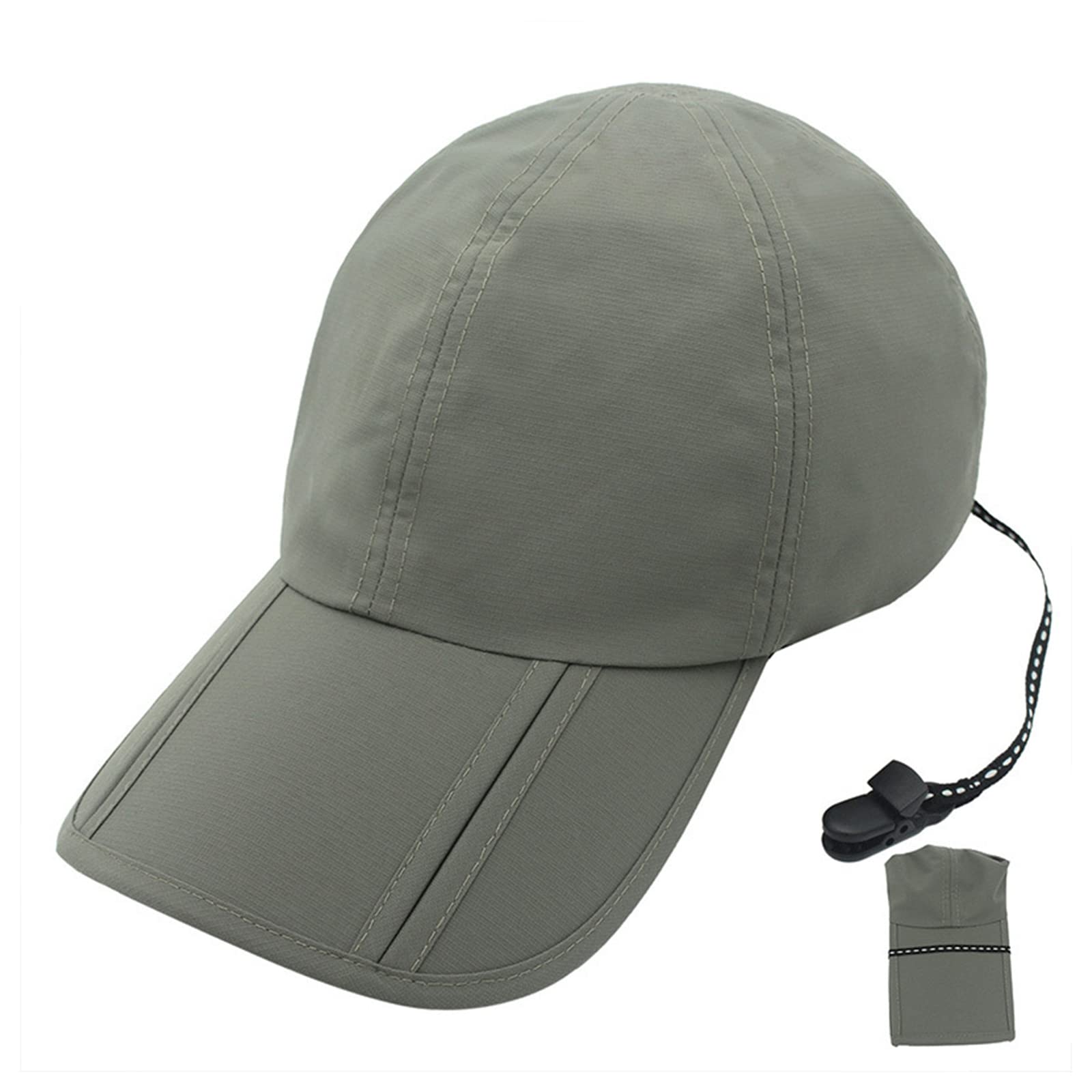 Waterproof Baseball Caps - Outdoor Travel Cap Folding Anti UV Sports Adults Hats