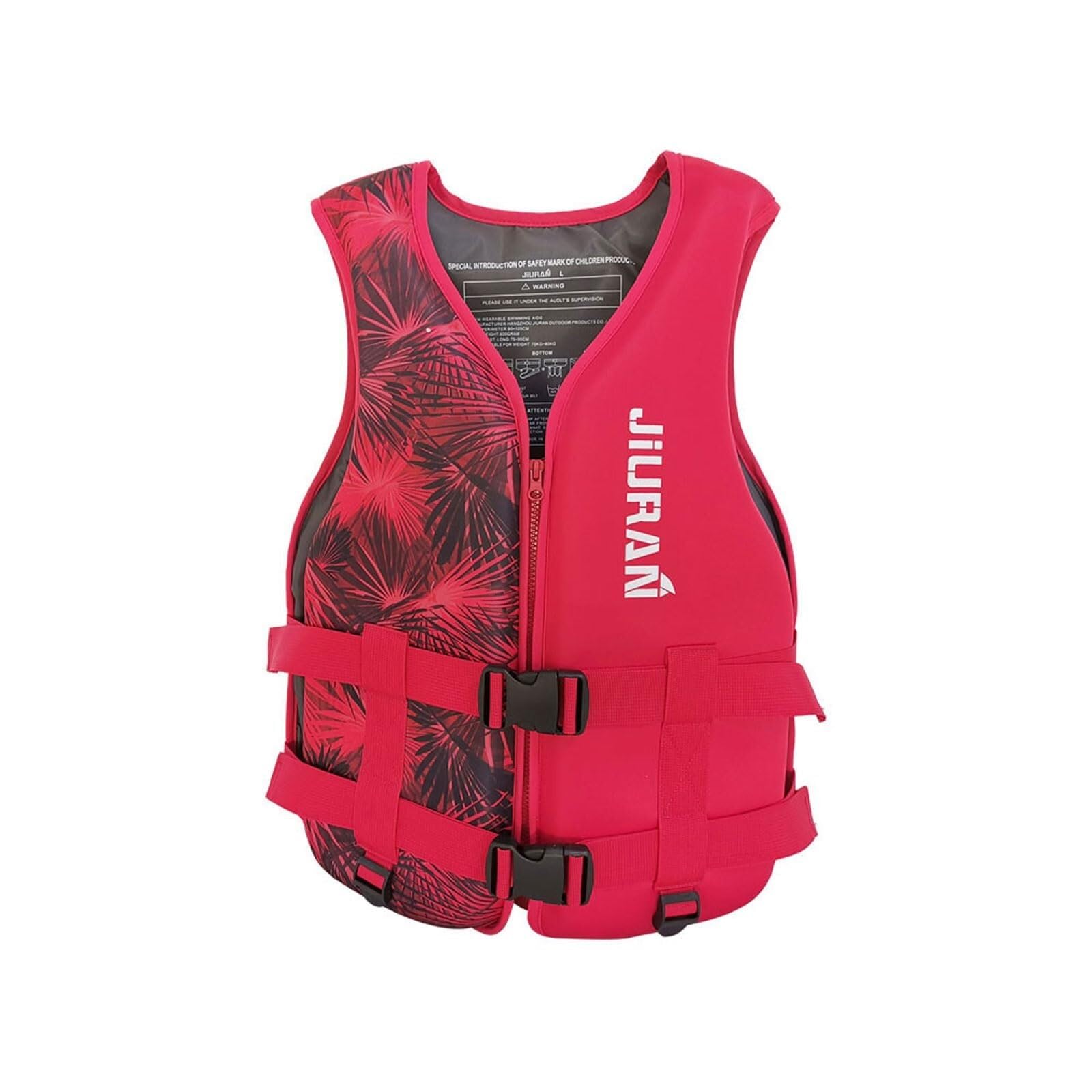 Adult Swim Vest with Buoyancy Aid, Snorkeling Jacket, Water Sports Safety Gear, for Kayaking, Fishing, Surfing, Rafting